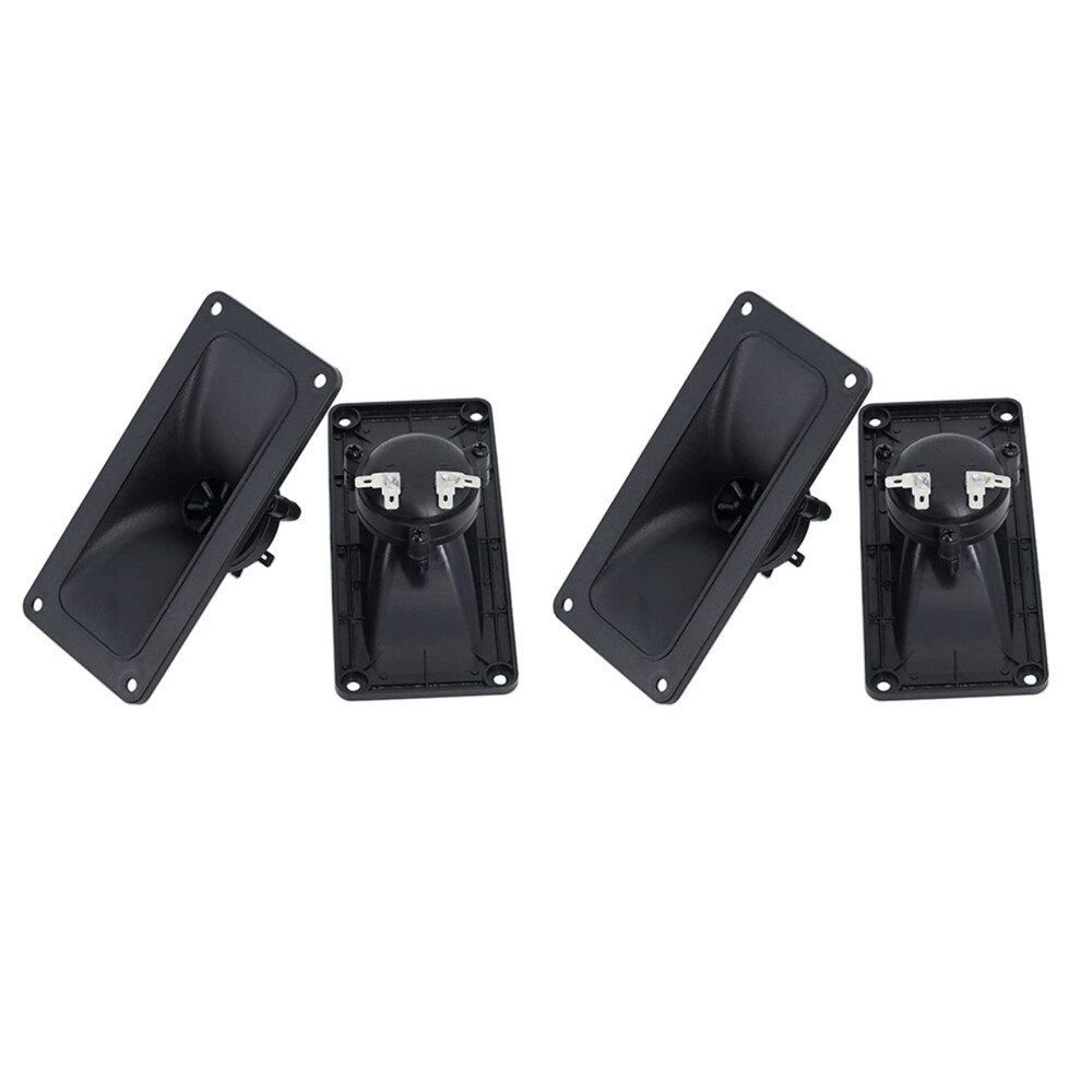 Tweeters 4Pcs Piezoelectric Square 150W Ceramic Buzzer Diy Audio Loudspeakers Treble 9393856736966