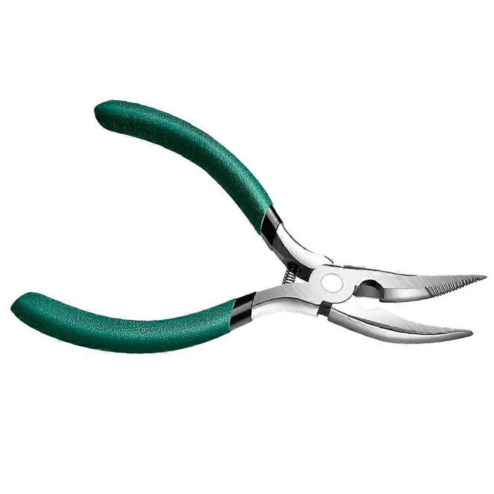 Ergonomic Design Fish Bone Forceps Stainless Steel Kitchen Tweezers 1Pcs