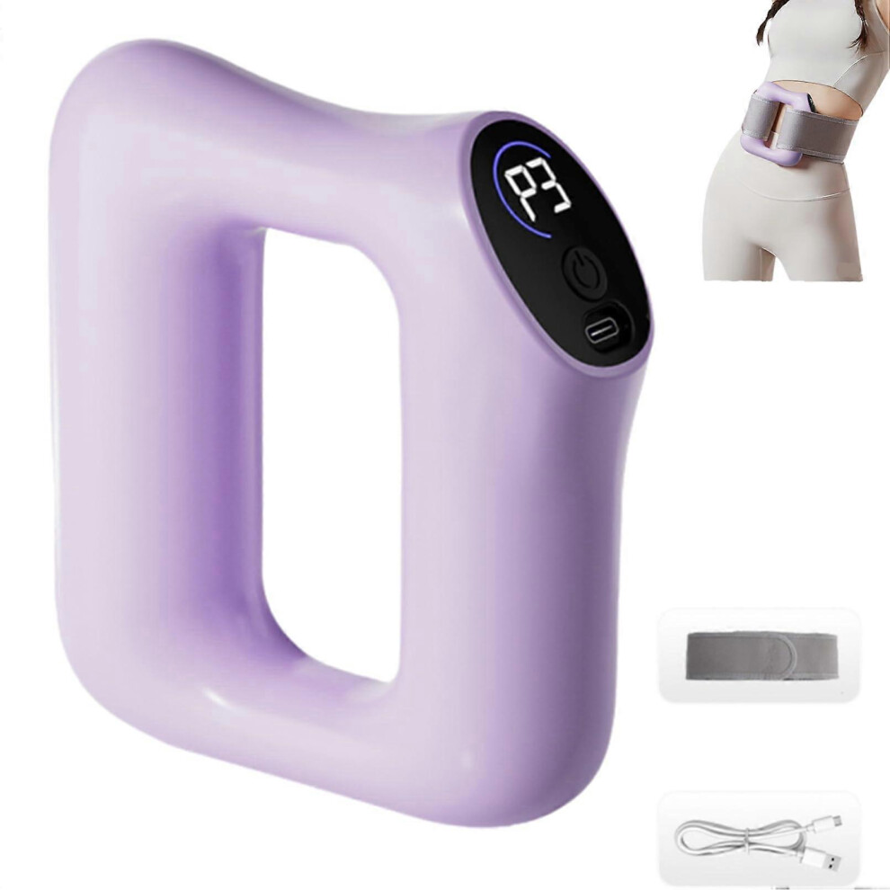 Purple Multifunctional Fullbody Fascia Ring, Ergonomic Electric Massager, Cordless, Deep Tissue Vibrations (Purple)