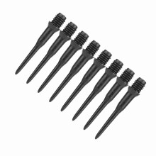 100 Stück Kunststoff-Darten Ersatzspitzen Weiche Nadeln für Elektronik-Darts - Schwarz
