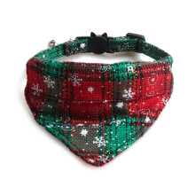 Christmas Collar For Cat Pet Neckerchief, Adjustable Size, Dog Neck Decors Compatible, Elegant Cat Collar
