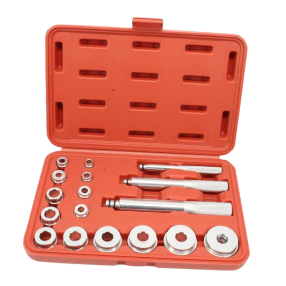 Bearing Race Seal Driver 17-Piece Disc Tool Kit For Wheel Axle Bushing Installation And Bearing Race Installer Set 9084446935615