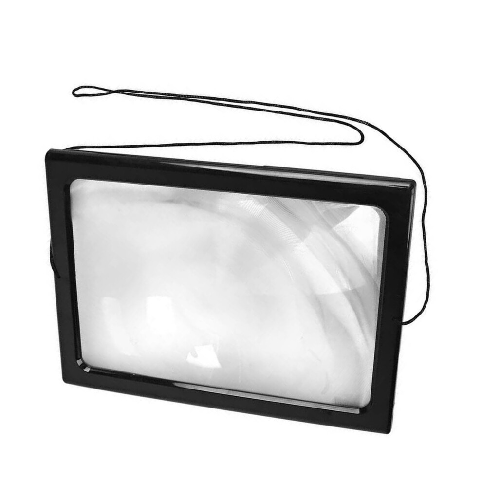 3X Magnifying Glass with LED Light, A4 Foldable Desktop Magnifier