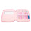 9 PCS Gradient Color Crochet Hook Set with Soft Handles and Scissors 2