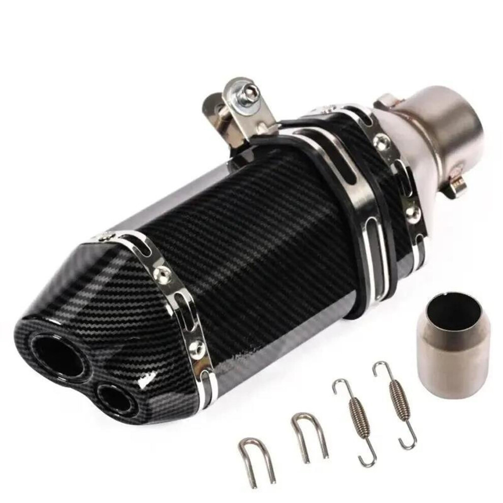 Motorcycle Exhaust Muffler 51Mm Tube Type D Exhaust Pipe Replacement 6447073689857