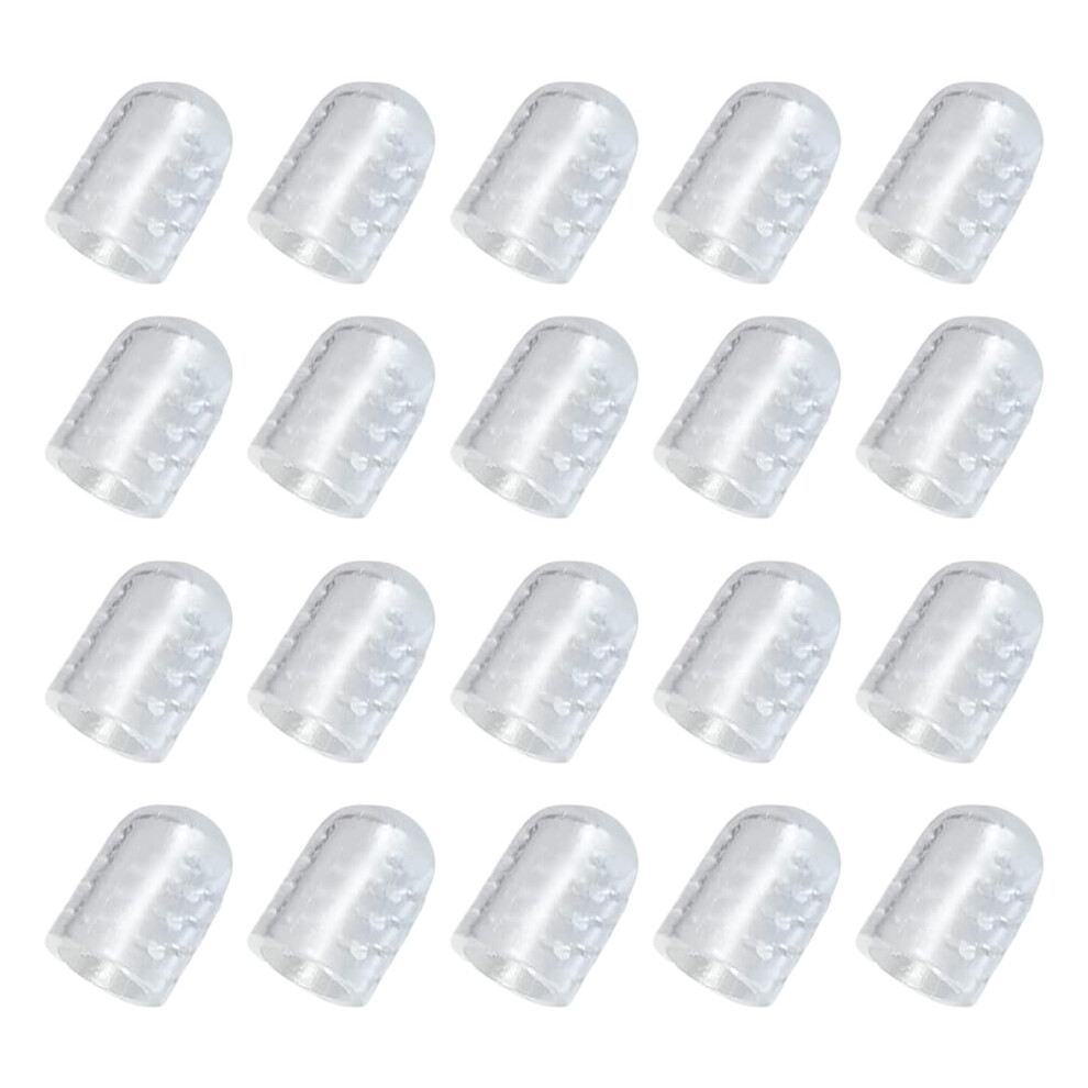 Toe Covers Silicone Clear Toe Protection For Walking, Running, Hiking, Sports, Work Shifts, Standing, Formal Events