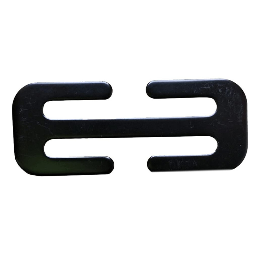 Car Seat Belt Stopper Locking Clip Clamp Adjuster Automotive Belt Strap Clamp Shoulder Buckle Black 9016109884268