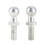 Durable M6 Iron Ball Stud Bolt Set 2 Pcs for Car Gas Struts Bonnet 8