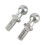 Durable M6 Iron Ball Stud Bolt Set 2 Pcs for Car Gas Struts Bonnet 2