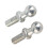 Durable M6 Iron Ball Stud Bolt Set 2 Pcs for Car Gas Struts Bonnet 10