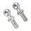 Durable M6 Iron Ball Stud Bolt Set 2 Pcs for Car Gas Struts Bonnet 5