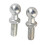 Durable M6 Iron Ball Stud Bolt Set 2 Pcs for Car Gas Struts Bonnet 7