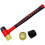 Soft Hammer Ergonomic Handle Rubber Hammer Non Marring Red For Versatile Applications 3