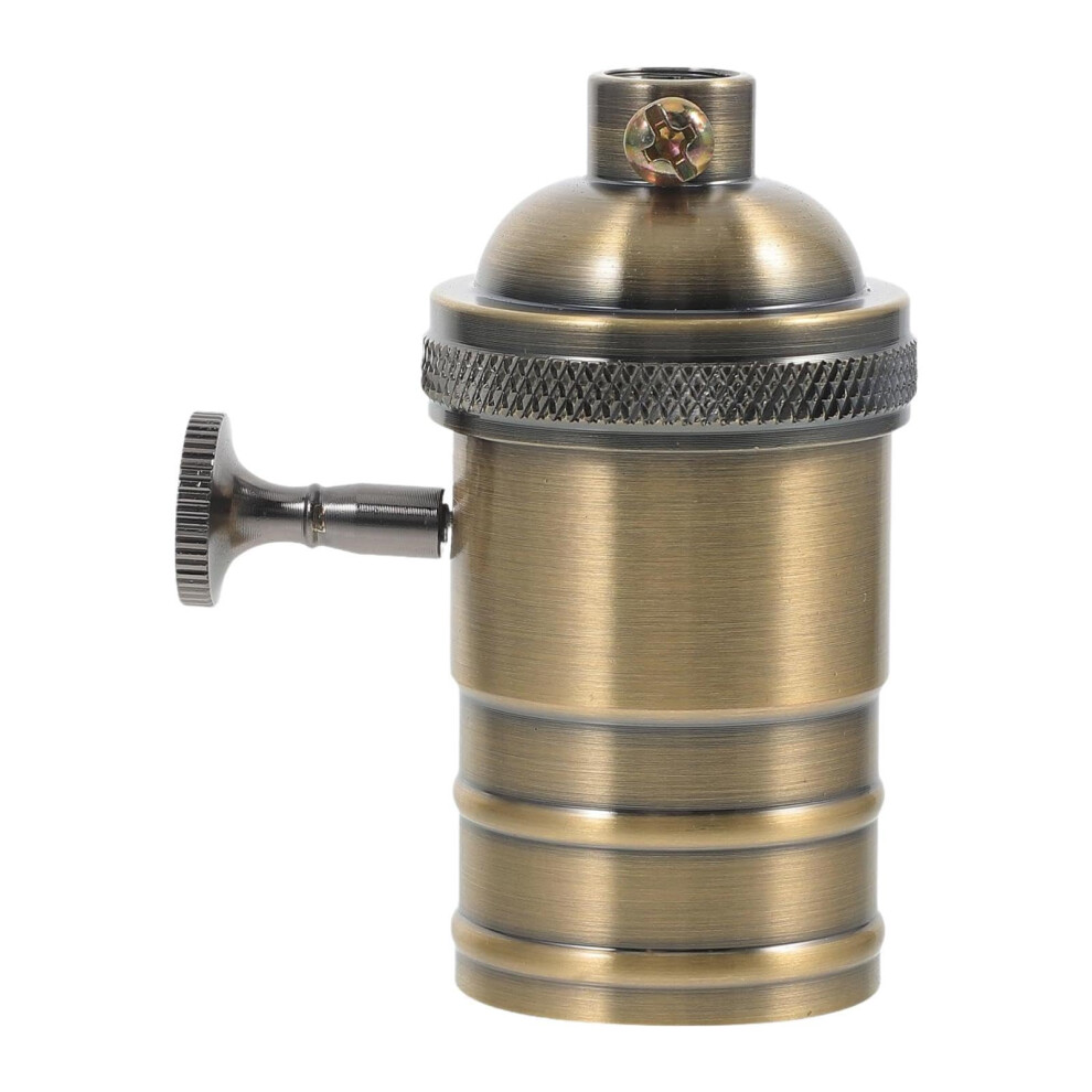 Lamp Socket Replacement With Threaded Base Lamp Socket And Switch Knob Socket