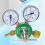 Brass Oxygen Regulator Low-Pressure Safe Valve Copper-Textured For Oxygen Cylinders 4