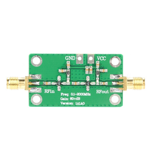 0.1-2000MHz 60dB RF Broadband LNA Amplifier for Wireless Communication 1