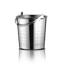 Stainless Steel Ice Bucket Insulated With Portable Handle For Cocktail Bars And Parties Chills Wine And Champagne