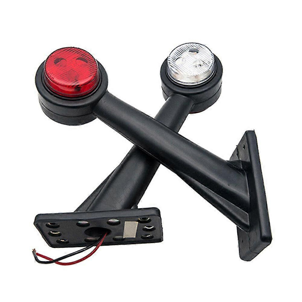 2Pcs 12V Led Trailer Truck Side Marker Lights Outline Stalk Lamp 20Cm 6935159151539