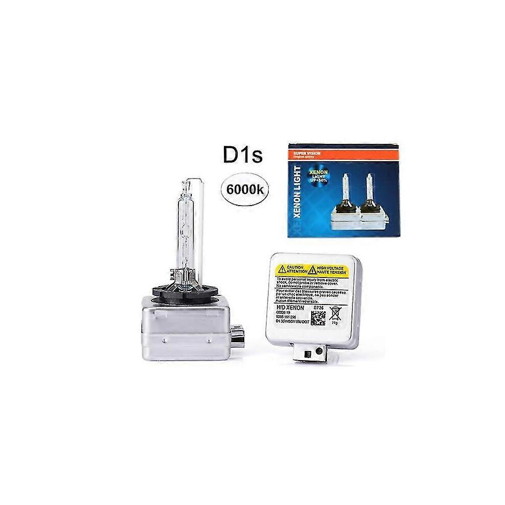 Xenon Lamps +50 % D1s 35W 6000K 2-Pack Xenon Lamps Pk32d-2 - 6935159151607