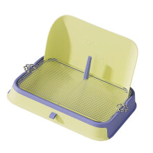 Dog Toilet Pee Pad Holder, Detachable Stainless Steel Mesh Frame, Training Potty Tray For Puppies, 20mm With Post