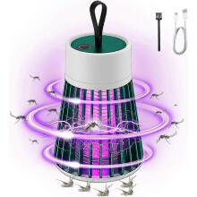 Electric Insect Killer, Insect Killer Mosquito, Insect Trap Lamp, Usb Powered, Anti Mosquito Lamp With Uv Light No Radiation Insect Trap Mosquito Lamp