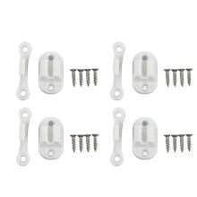 4 Pair RV Door Holder Retainer Nylon Storage Door