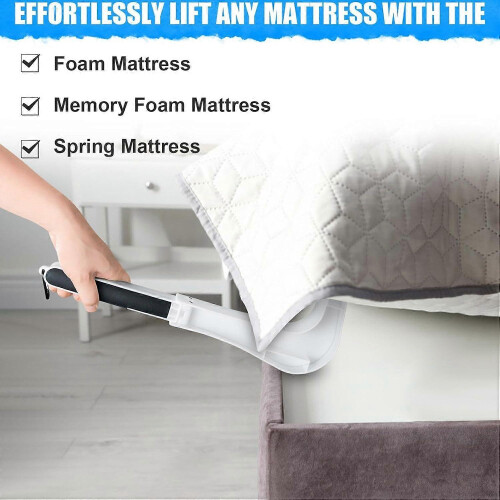 Easy Lifter Mattress Elevator – Ergonomic Bed Raiser, Comfortable Handle Support, Bed Sheet Changing Aid 1