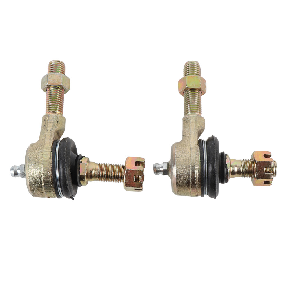 2Pcs M10 Tie Rod End Kit Ball Joint Steel Alloy 8320539373188