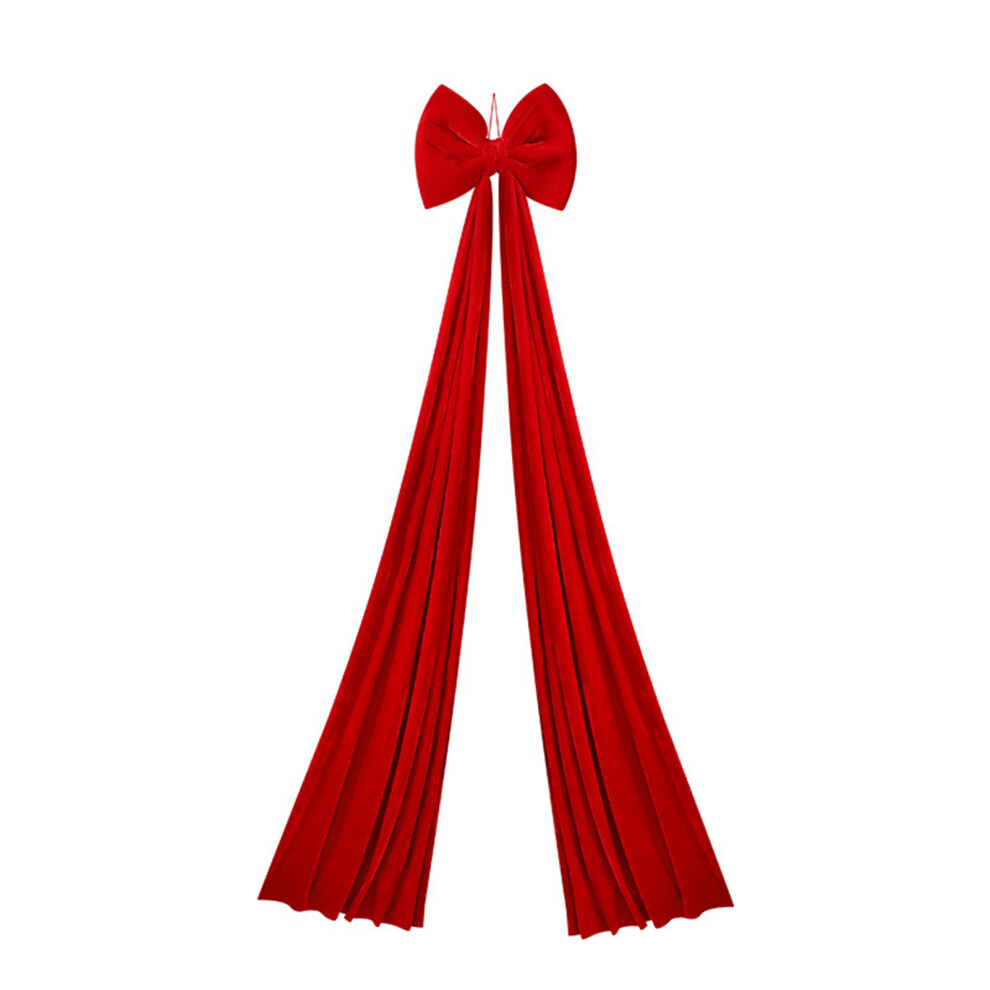 (red 40x200cm) Holidays Velvet Bows Reusable For Large Velvet Big Extra Decoration-image-OPC-PKHCKQ2-NEW