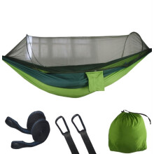 Double Outdoor Camping Hammock With Mosquito Net Lightweight 2-Person Hammock Bed 290x140 Cm For Outdoor Adventures