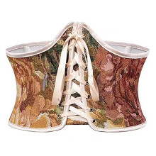 Comfortable Corset Shapewear for Women, Palatial-orange red S