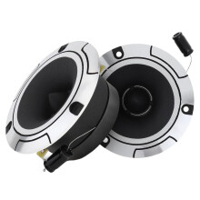 Tweeters 2 Pcs 4-Inch 150W 6 Ohm Aluminum Bullet Tweeter With Capacitor For Vehicle Auto Cars Stereo Modified