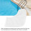 Pool Vacuum Cleaner Filter Bag, Nylon Replacement Filter for Pilot H1 Handheld Rechargeable Pool Cleaner, Durable and Efficient 3