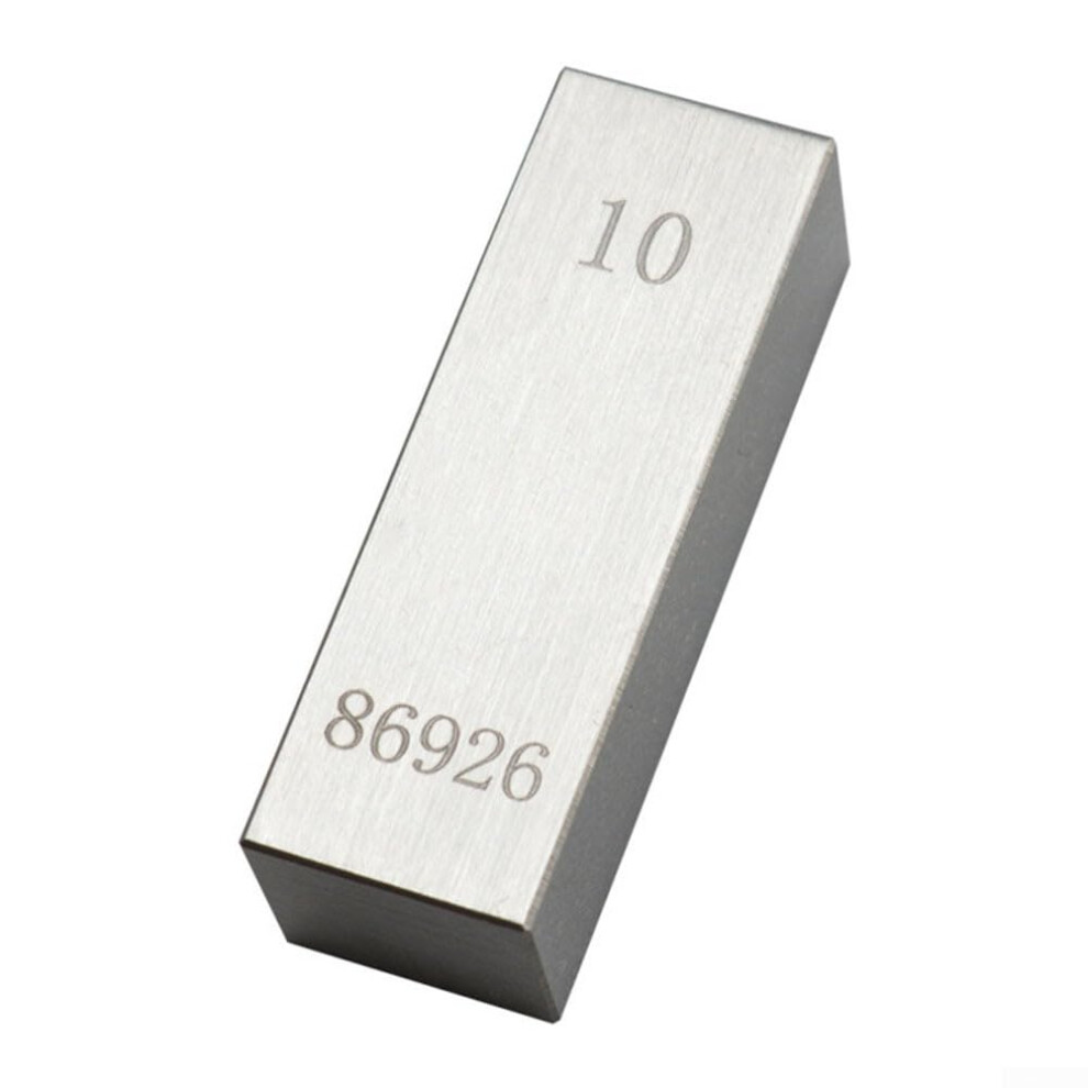 High Gauge Block Set 0.5-100.0Mm Gauge Blocks, Measurement Gauge Block, 10-Piece Caliper Inspection Block 9016109885395