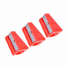 3 Stück Rote tragbare Billard-Queues Reparaturwerkzeuge: Trimmer, Shaper, Tapper