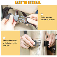 Car Backseat Organizers Car Boot Organizer with 10