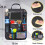 Car Backseat Organizers Car Boot Organizer with 10 8