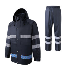 High Visibility Reflective Waterproof Raincoat