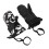 1 Pair Junior Ski Mittens Graffiti Black 8