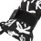 1 Pair Junior Ski Mittens Graffiti Black 15