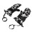 1 Pair Junior Ski Mittens Graffiti Black 4