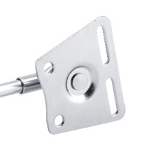 Türlift Pneumatischer Unterstützung 100N für Küchenschränke, Silber / Schwarz