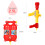 Fireman Toys Backpack Water Spraying Toy 6