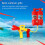 Fireman Toys Backpack Water Spraying Toy 4
