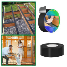 Durable 15m Butyl Flashing Tape 0.8mmx50mm - Black & Waterproof