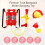 Fireman Toys Backpack Water Spraying Toy 2