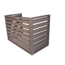 Mini Split Air Conditioner Cover for Outdoor Unit, Weatherproof AC Condenser Shield, Decorative Dustproof Protector