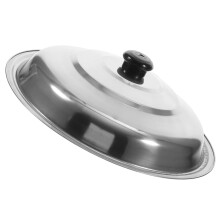 Round Dome Pot Lid Replacement Cover for Cookware Ergonomic Design for Frying Pans and Cooking Needs