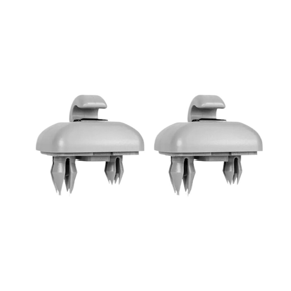 2Pcs Car Visor Clip 8U0857562a Plastic Interior Sun Visor Fastener For Audi A1 A3 S3 A4 S4 Allroad A5 S5 Q3 Q5 Grey 9016109886132