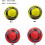 Soccer Ball PVC Construction Durable Training Ball Advanced Yellow Size 5 5